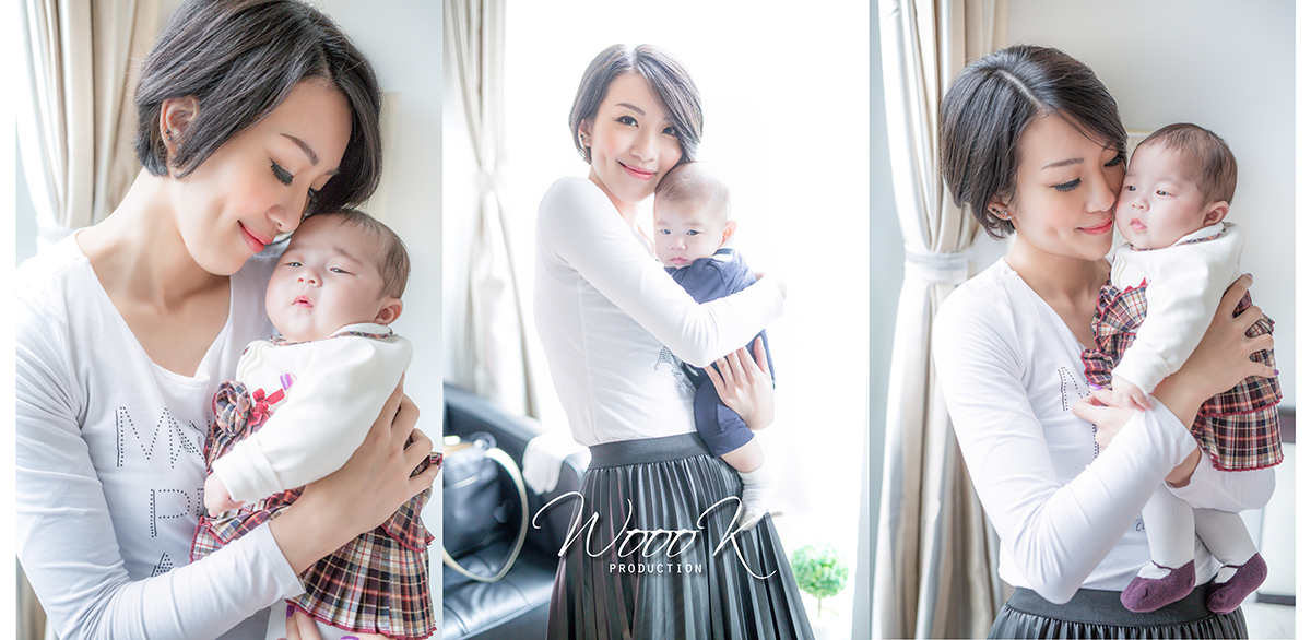 New born 初生 100days portrait BB相 上門 photo by wade w2