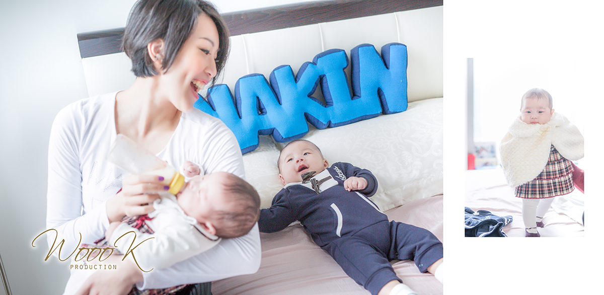 New born 初生 100days portrait BB相 上門 photo by wade w3