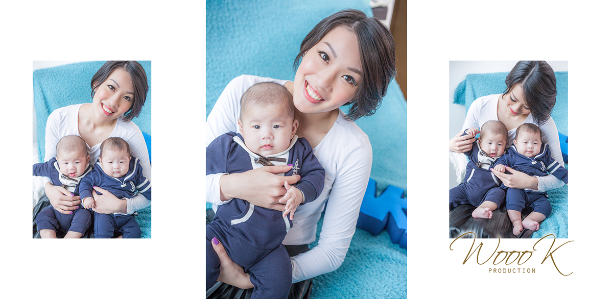 New born 初生 100days portrait BB相 上門 photo by wade w4