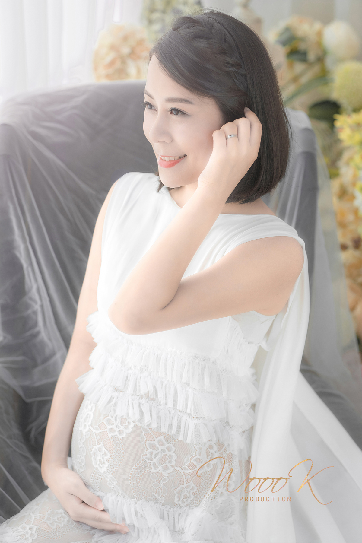 2048 大肚相 懷孕 孕婦照 studio Maternity Pregnancy Portrait Photo by wade w woook 影樓-03 copy