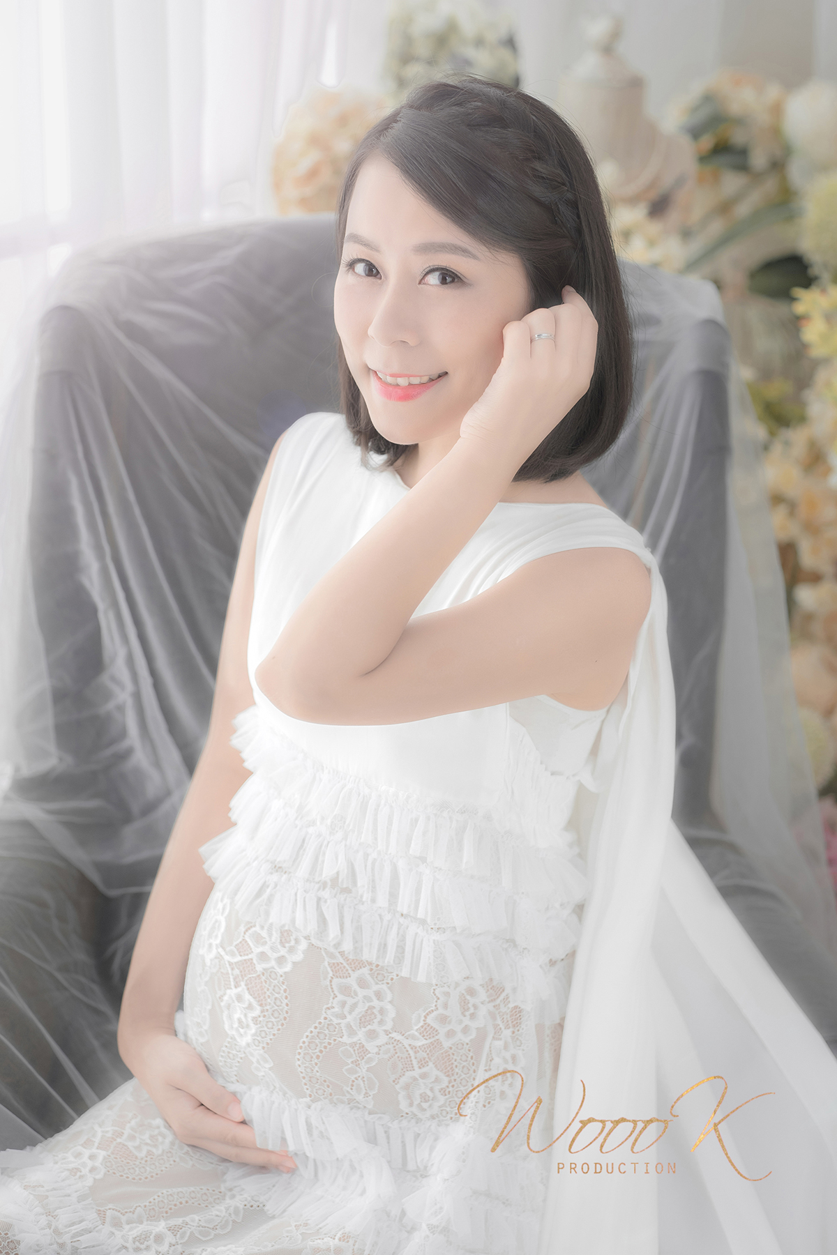 2048 大肚相 懷孕 孕婦照 studio Maternity Pregnancy Portrait Photo by wade w woook 影樓-04 copy
