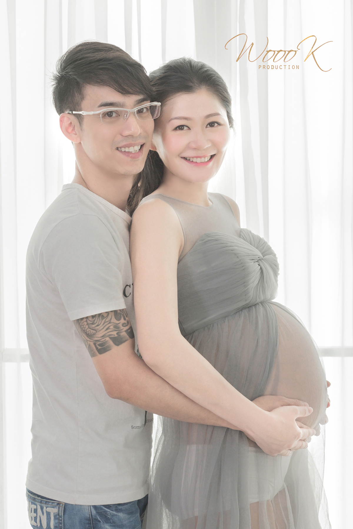 大肚相 懷孕 孕婦照 studio Maternity Pregnancy Portrait Photo by wade w woook 影樓 204804