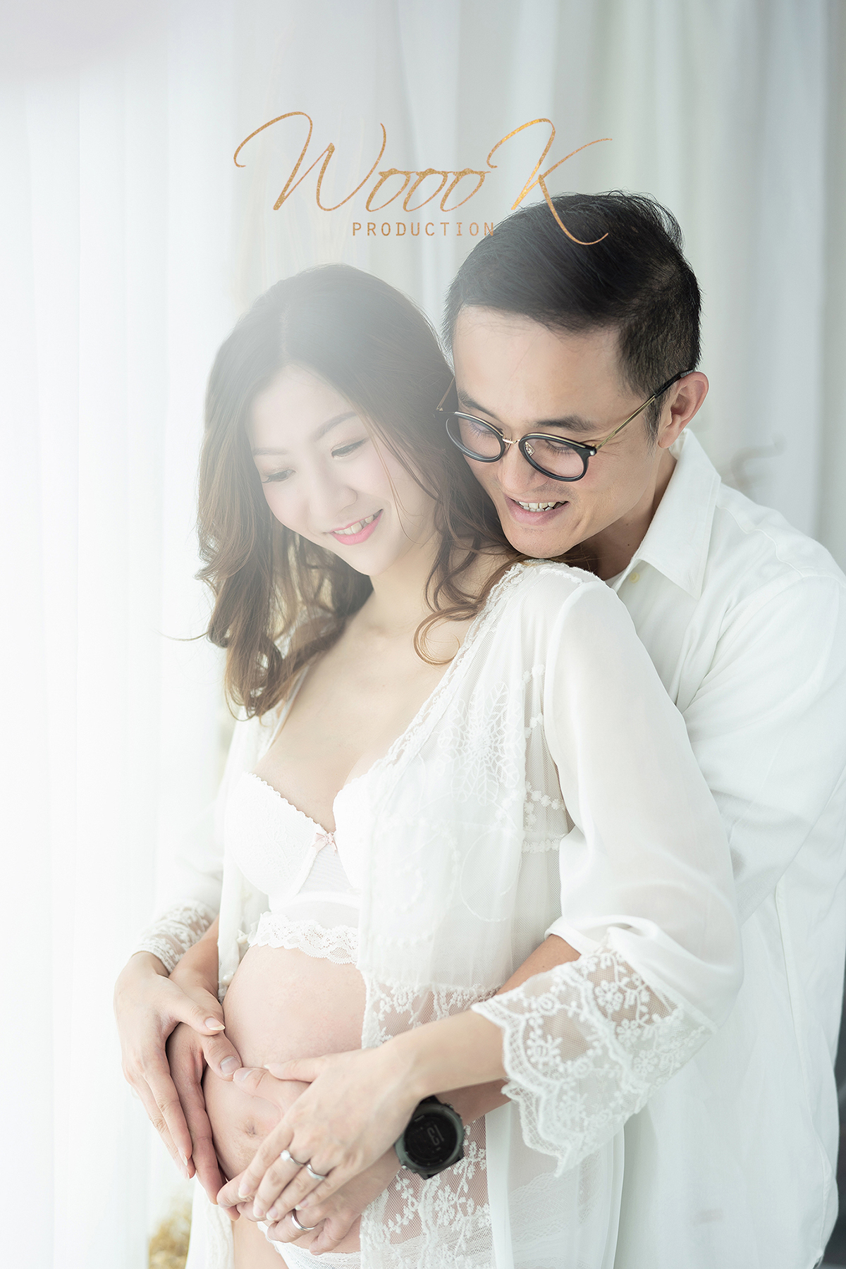 6 2048 大肚相 懷孕 孕婦照 studio Maternity Pregnancy Portrait Photo by wade w woook 影樓